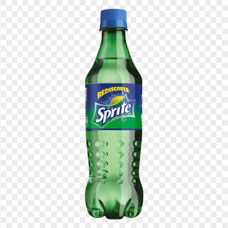 HD Sprite Plastic Bottle PNG