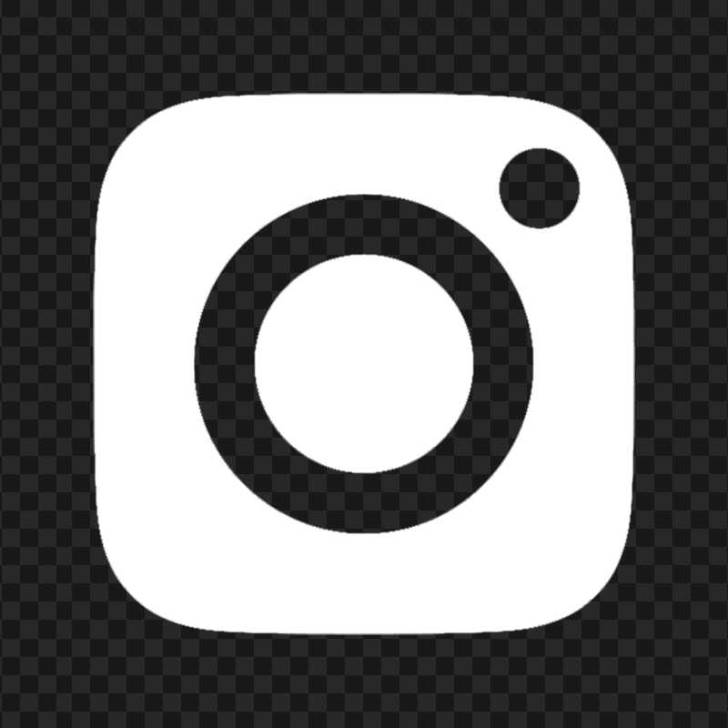 HD White Instagram Round Logo Icon PNG Free Transparent CityPNG