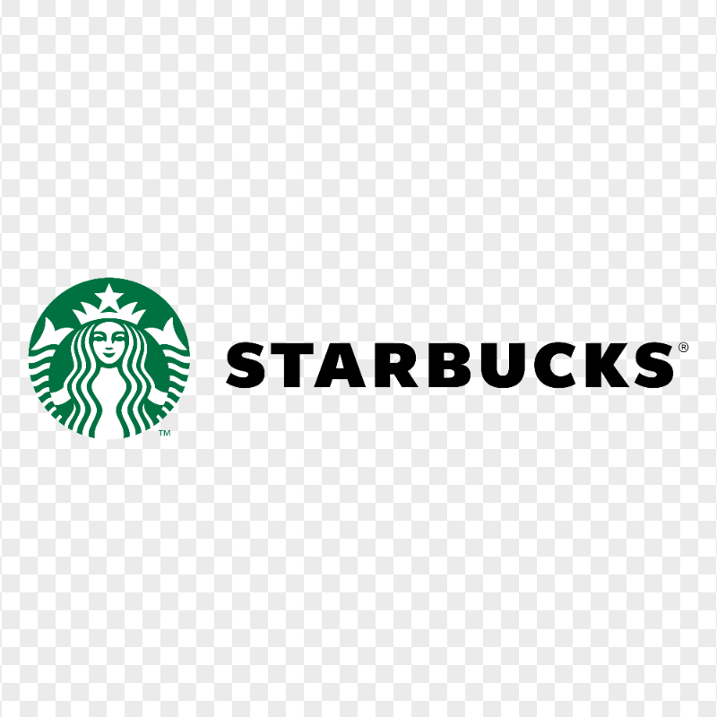 HD Starbucks Text Logo PNG