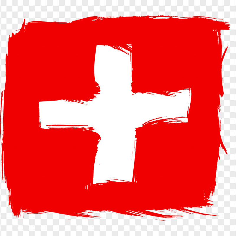 HD Switzerland Swiss Grunge Flag PNG