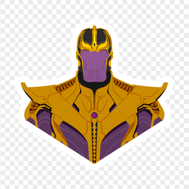 HD Thanos Minimalist PNG