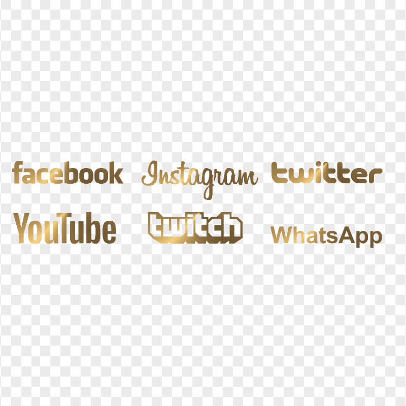 HD Social Media Orange Logos PNG | Citypng