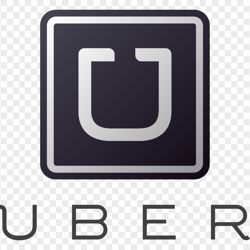 HD Uber Taxi Logo Transparent Background