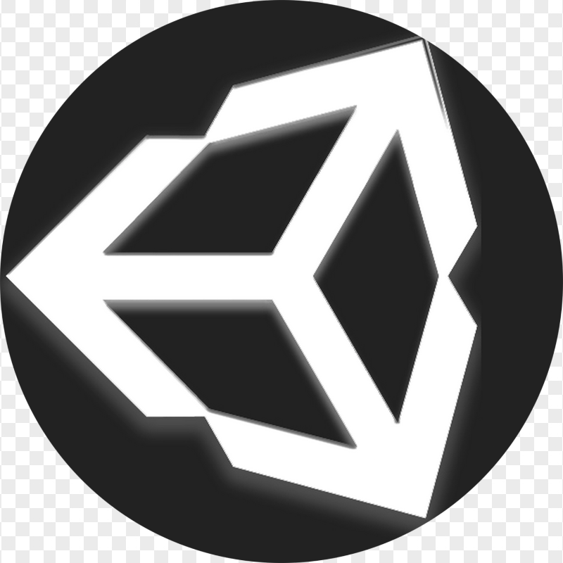 HD Unity Round Icon Logo PNG