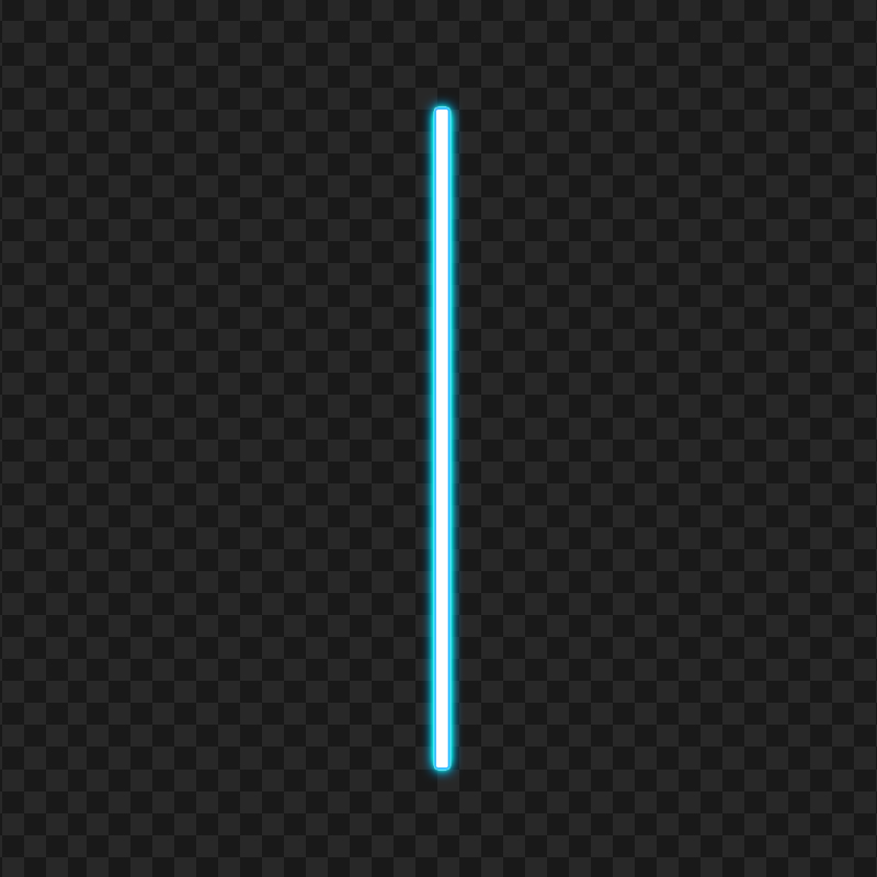 HD Vertical Line Blue Neon Glowing Light PNG