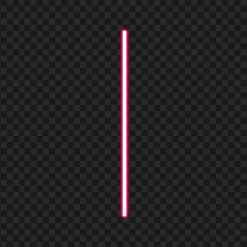 HD Vertical Pink Line Neon Glowing Light PNG