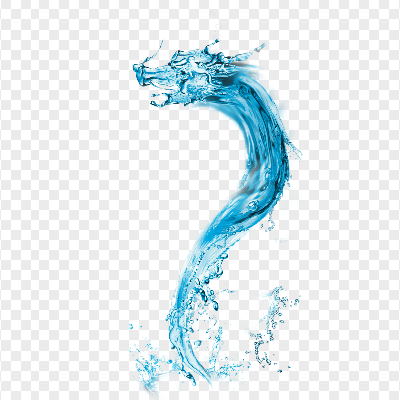 HD Water Dragon Transparent PNG