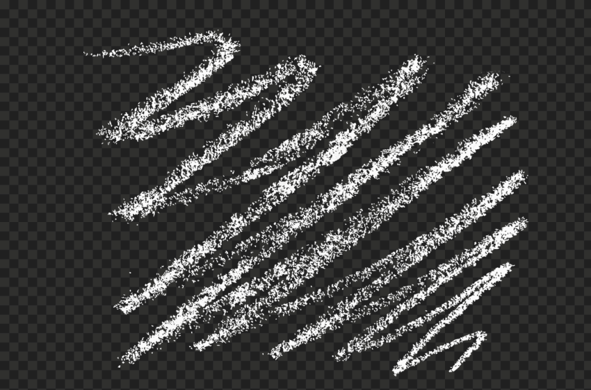 HD White Chalk Zig Zag Line PNG Citypng