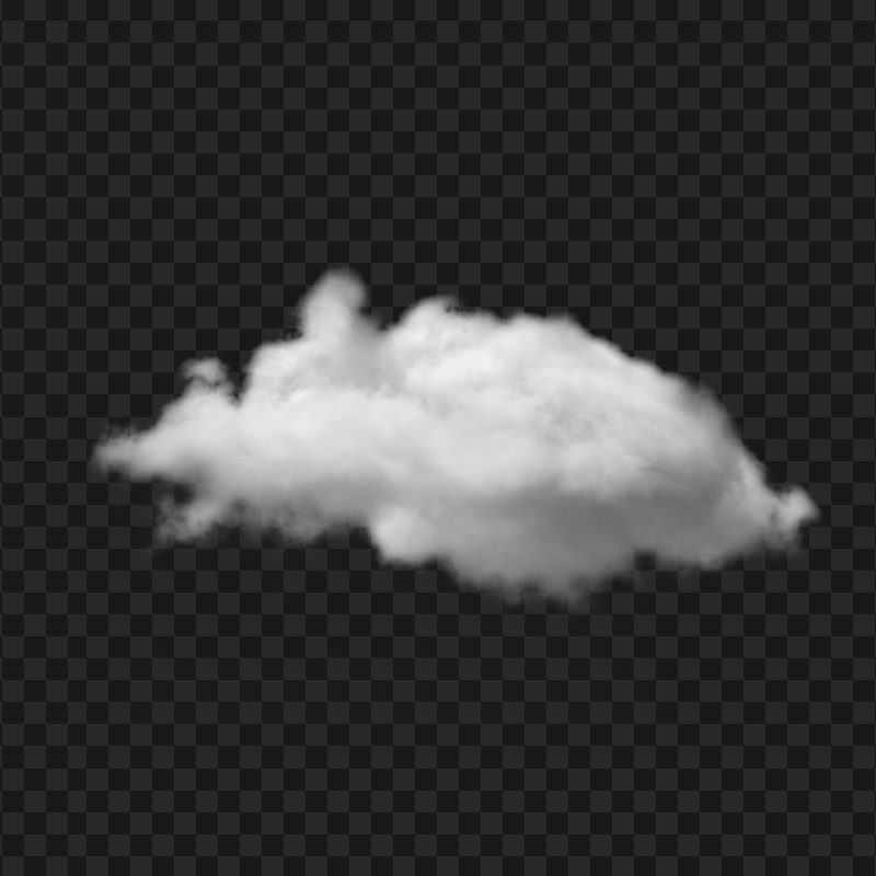 HD White Real Sky Cloud Transparent Background