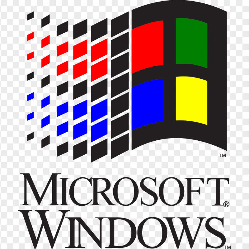 HD Windows 3.0 Logo Transparent Background