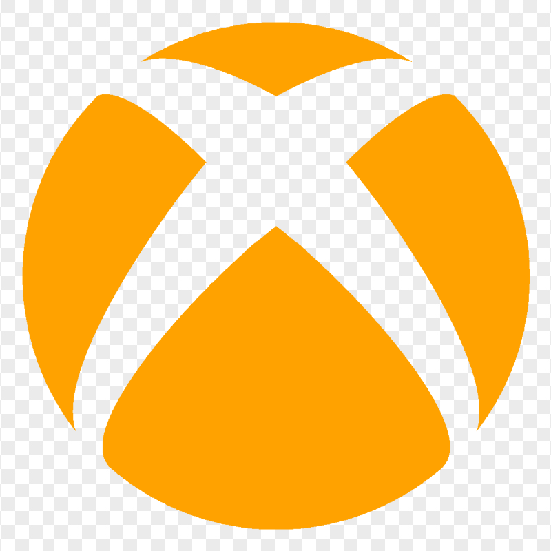 HD Xbox Orange Symbol Logo Icon Transparent PNG