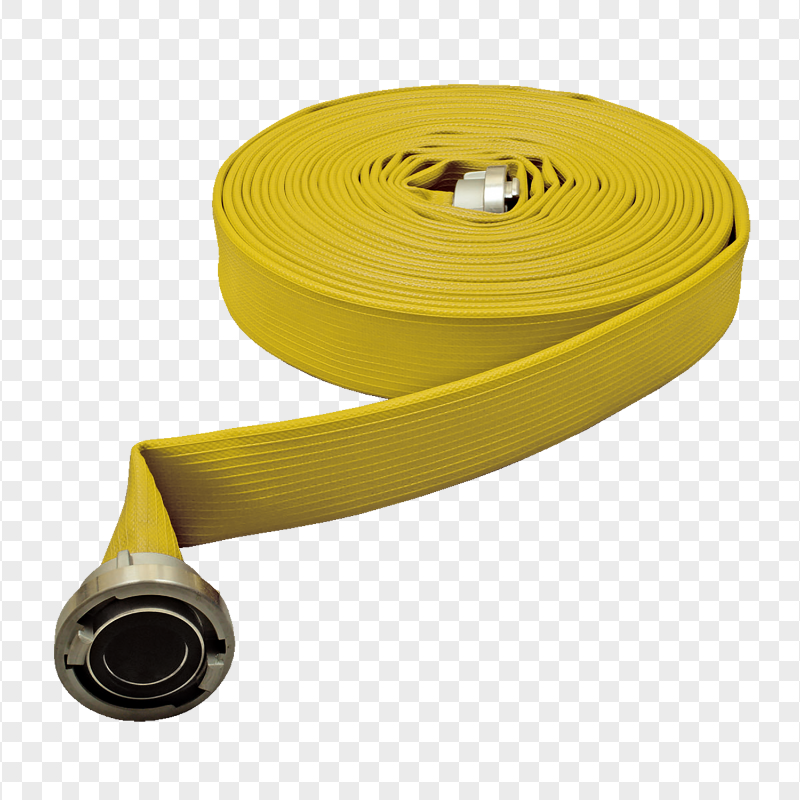 HD Yellow Fire Hose PNG
