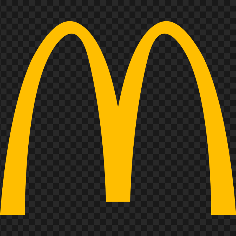 HD Yellow McDonald McDonalds M Logo Symbol PNG Image