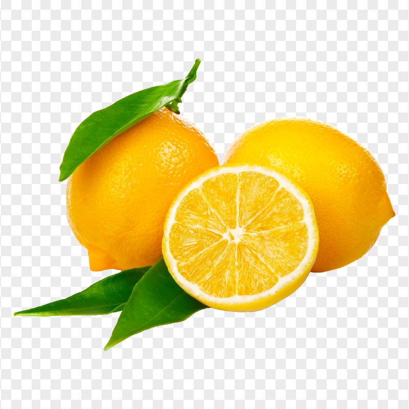 HD Yellow Natural Lemon Citrus Fruit PNG
