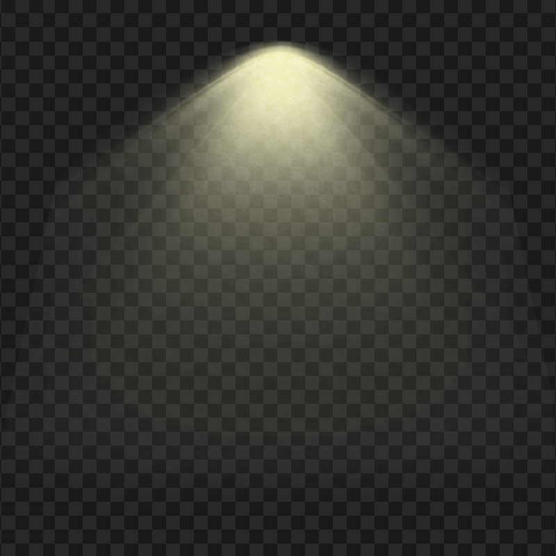HD Yellow Spotlight Light Effect PNG