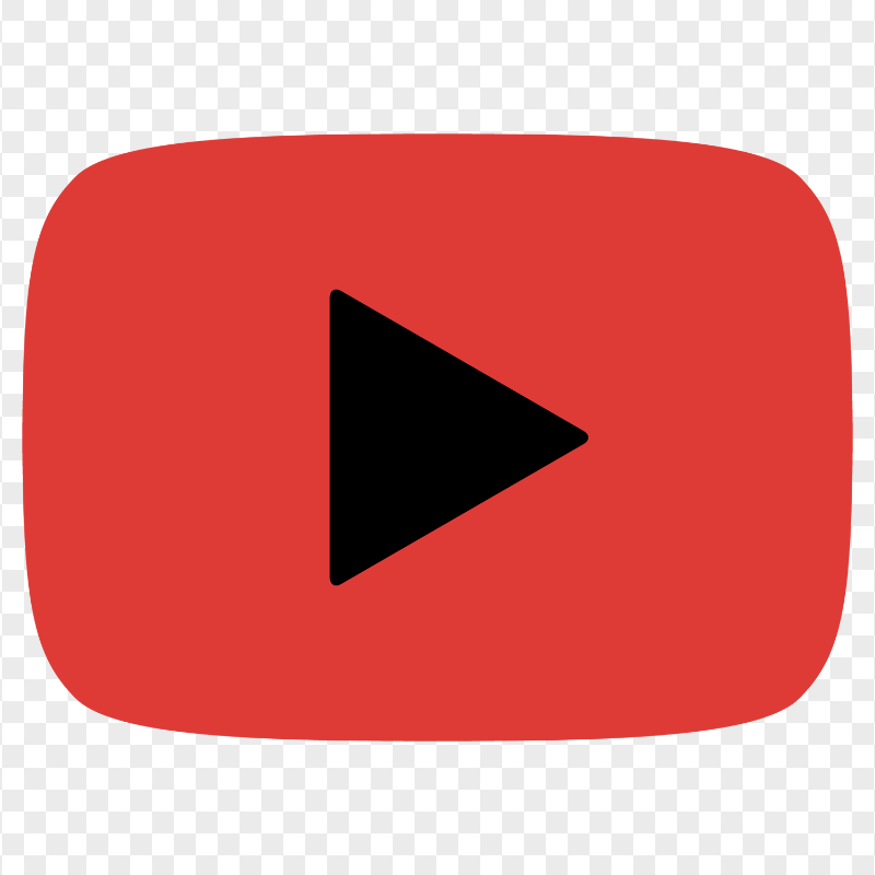 HD Youtube YT Red & Black Logo Symbol Sign Icon PNG