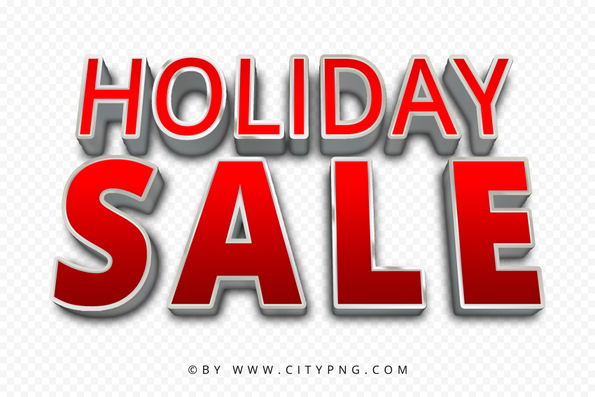 Holiday Sale Label Logo Sign PNG Image Citypng