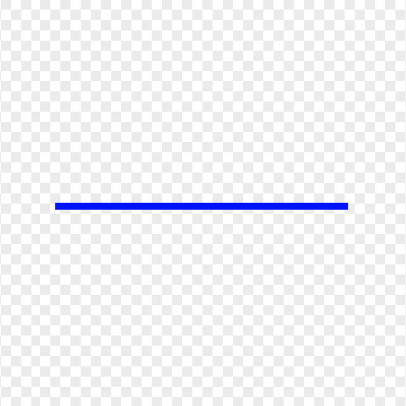 Horizontal Dark Blue Line Transparent Background
