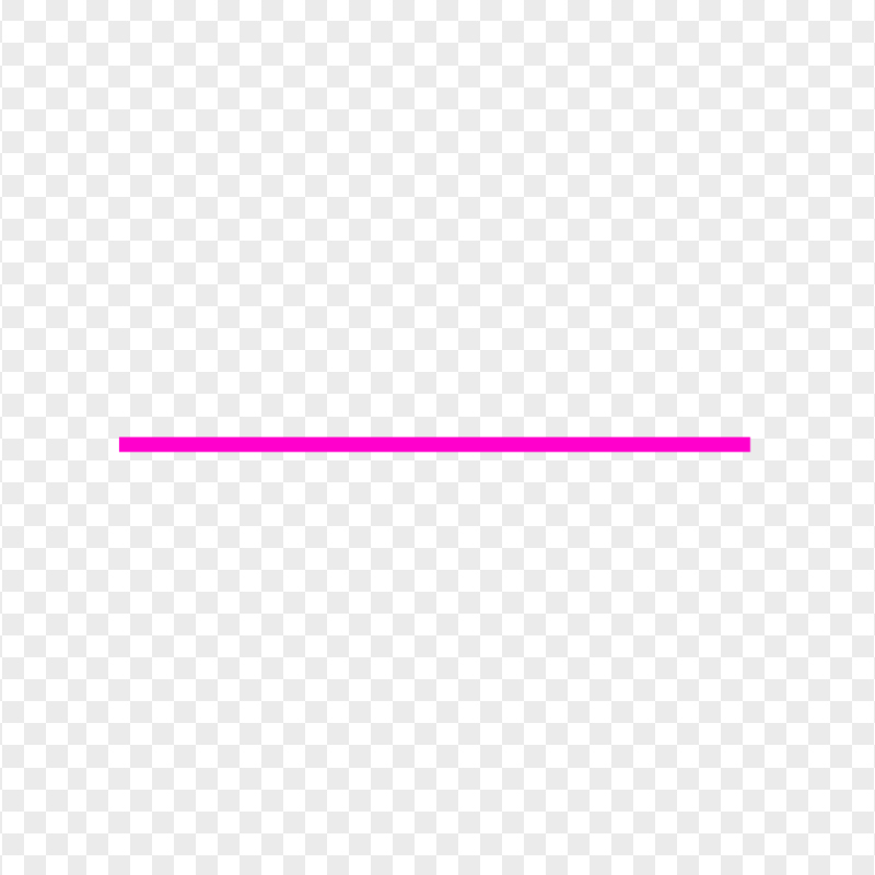 Horizontal Pink Line Transparent PNG