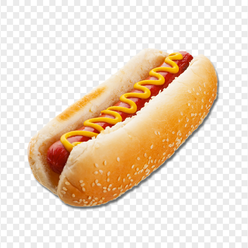 Hot Dog Mustard sandwich FREE PNG