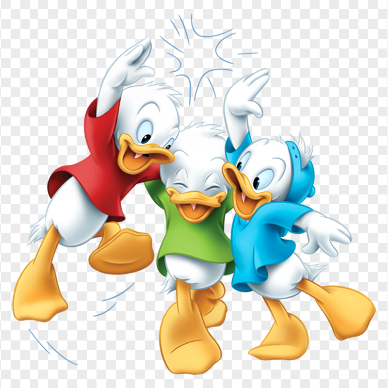 Huey, Dewey and Louie Disney Characters HD PNG