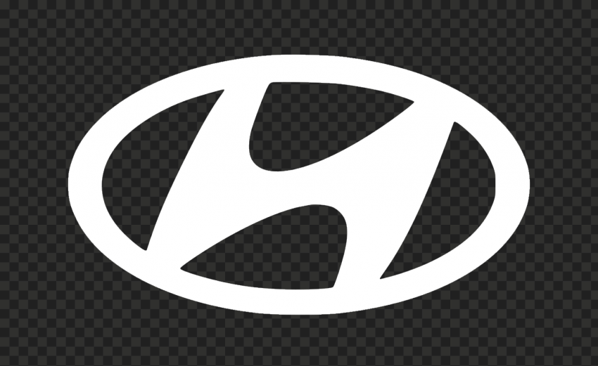 Hyundai White Logo Icon Sign PNG