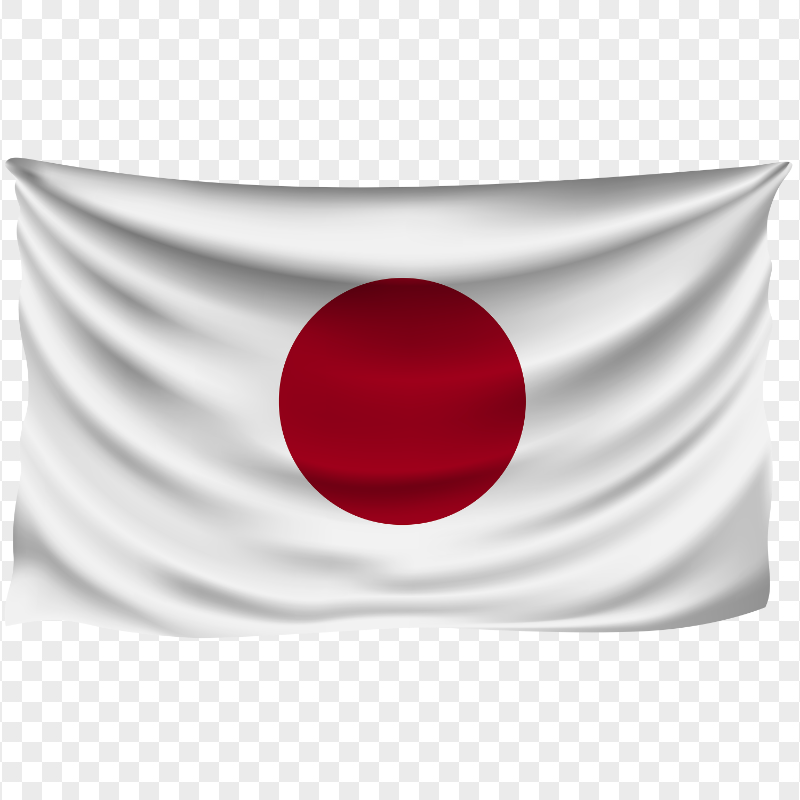 Illustration Hanging Japan JPN Flag PNG