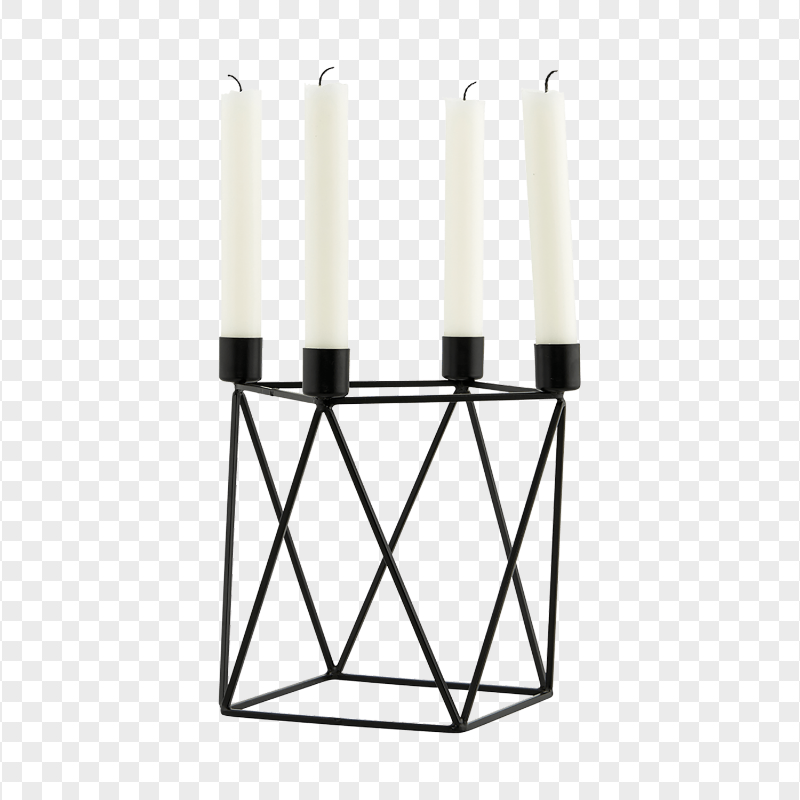 Interior Candles Holder PNG Image