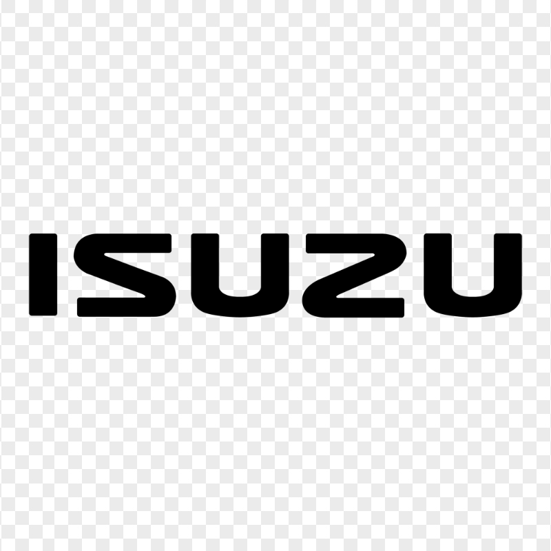 Isuzu Black Logo PNG Image