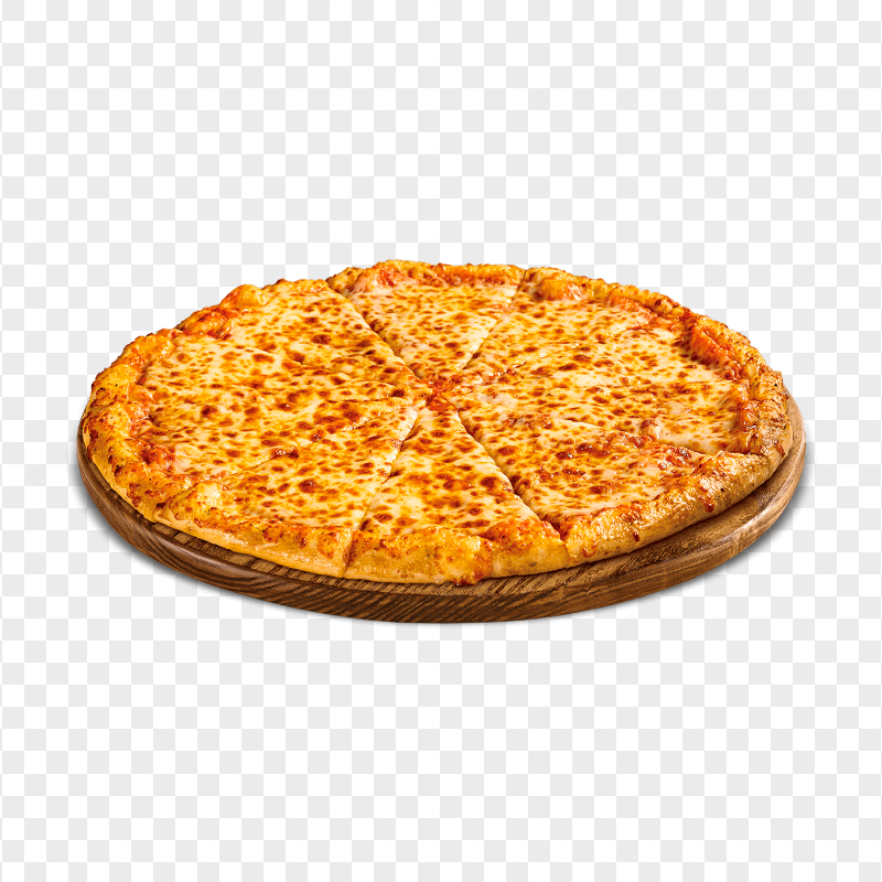 Italian Cheesy Pizza PNG