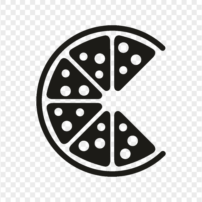 Italian Pizza Icon Vector Illustration HD Transparent PNG
