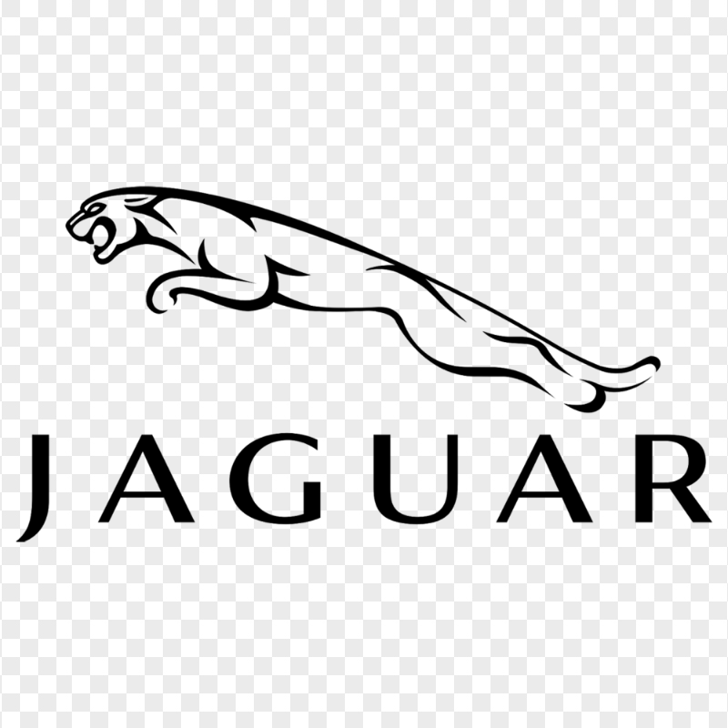 Jaguar Car Black Logo PNG