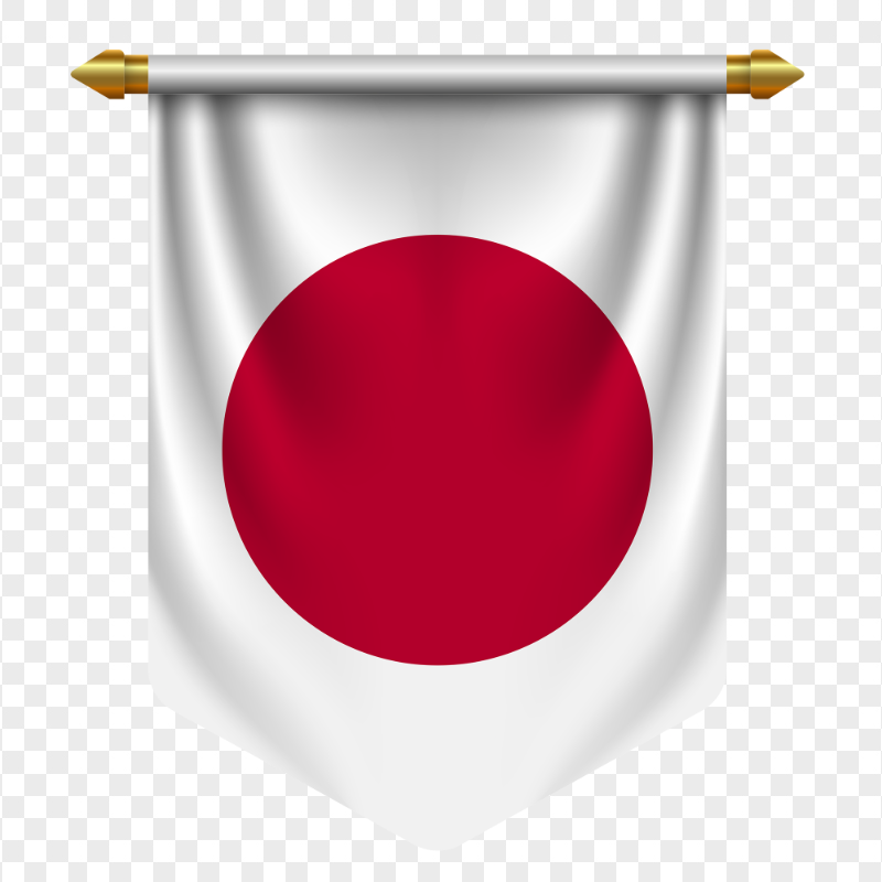 Japan Hanging Pennant Flag HD PNG