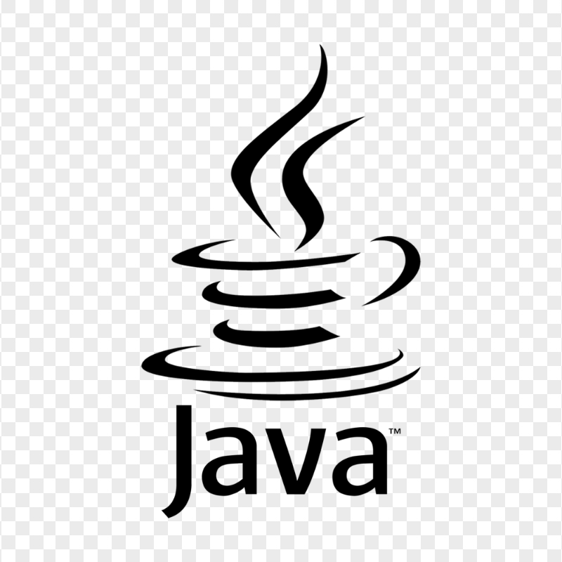 Java Logo Outline Image HD Java Logo Transparent Background | Citypng