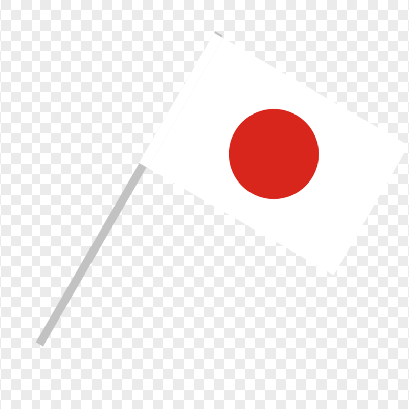 JPN Japan Vector Small Flag Pole Icon FREE PNG