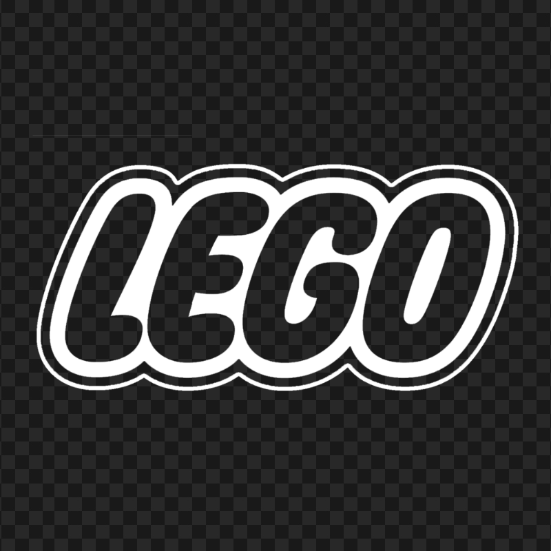 Lego White Logo Download PNG