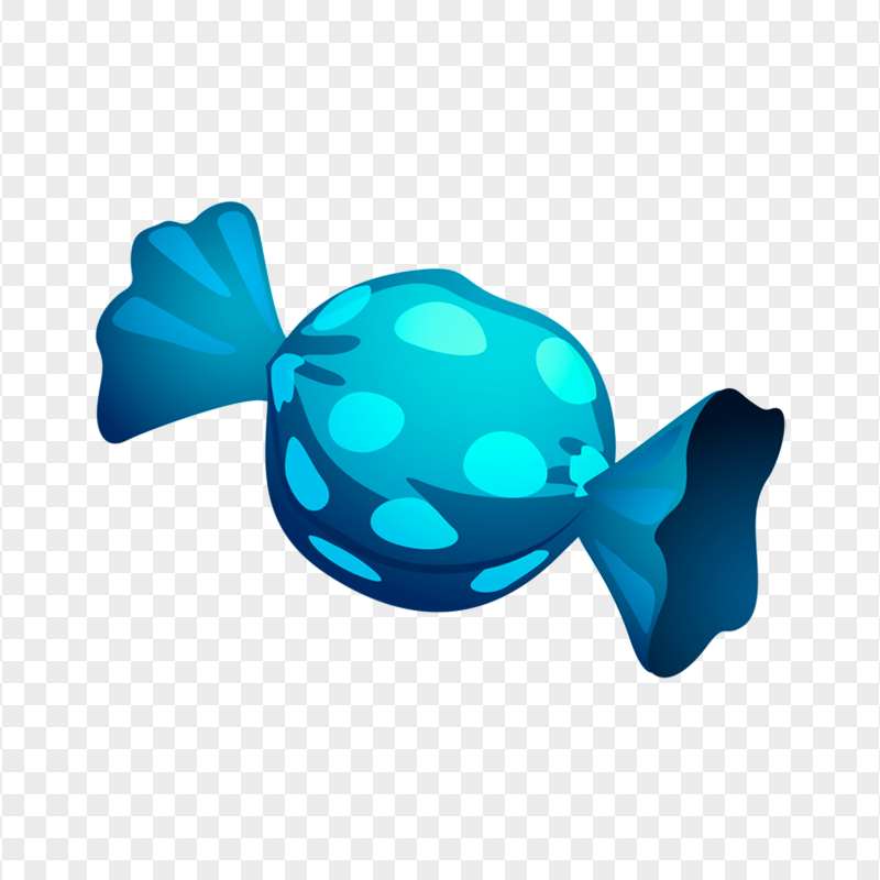 Light Blue Candy Illustration Cartoon PNG