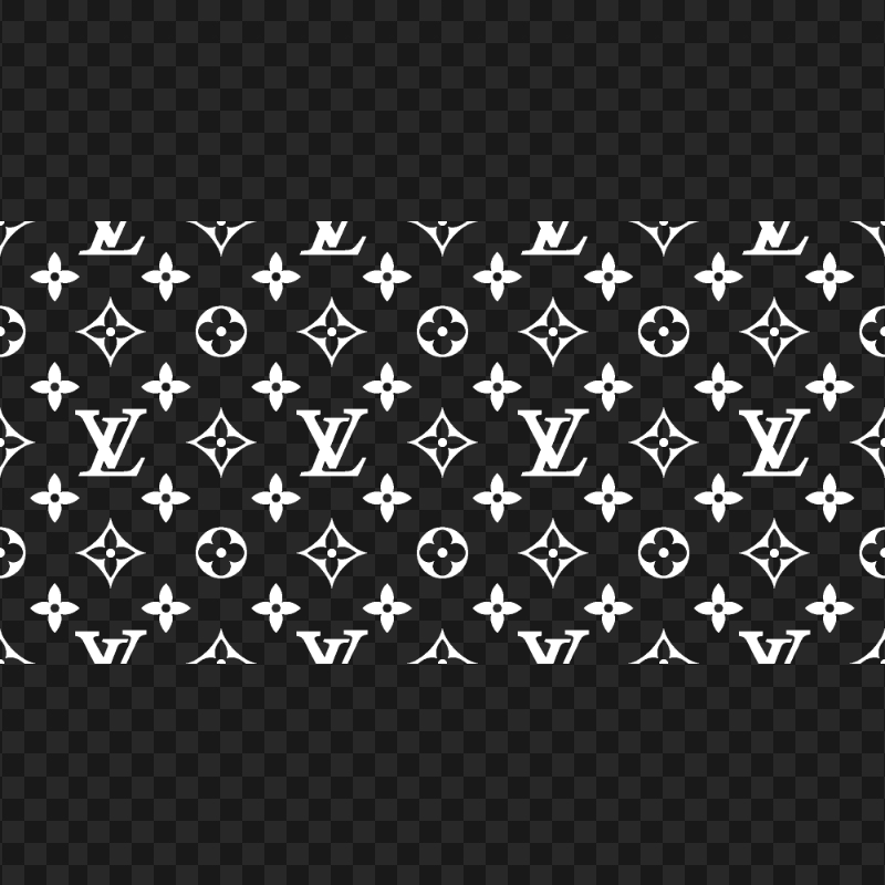 Lv Louis Vuitton White Pattern Seamless FREE PNG