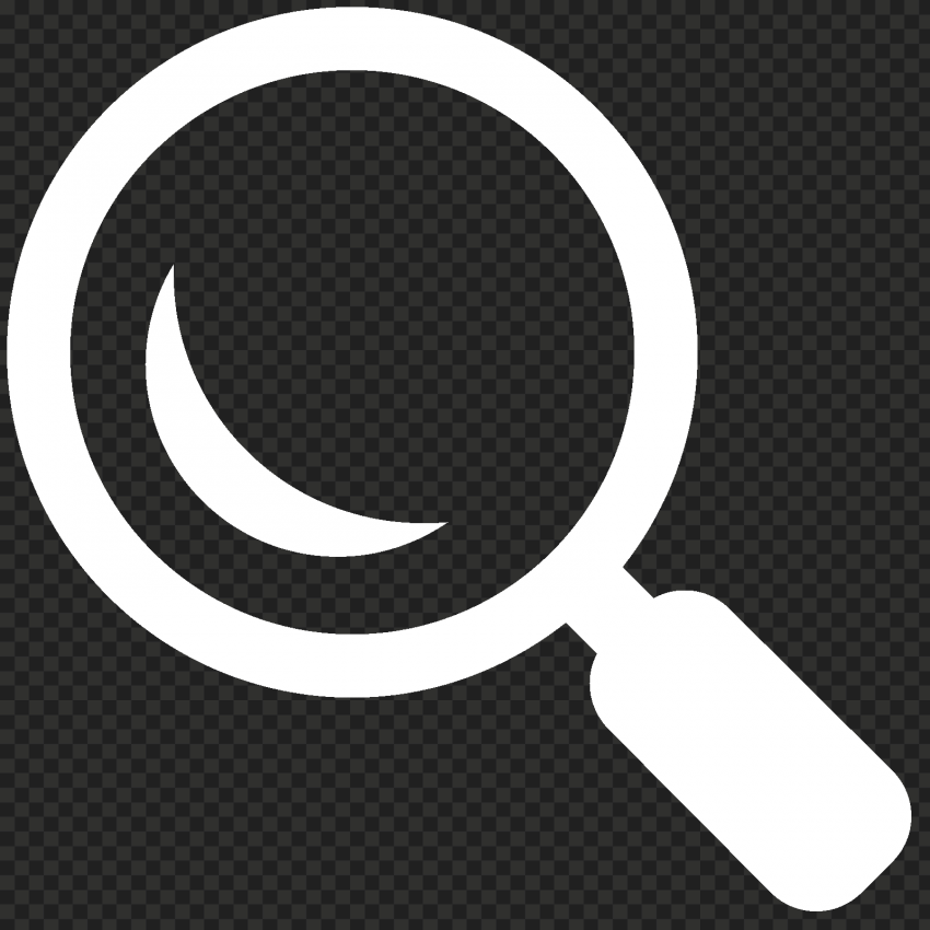Magnifying Glass, Search White Icon Transparent PNG Citypng