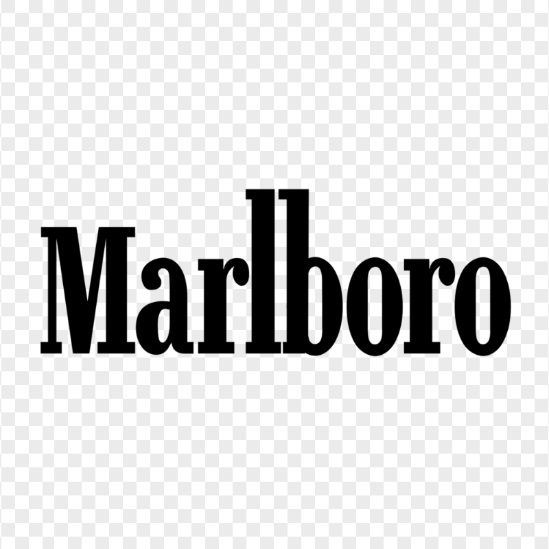 Marlboro Text Logo Download PNG