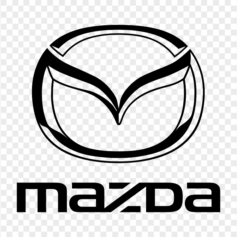 Mazda Black Logo HD PNG