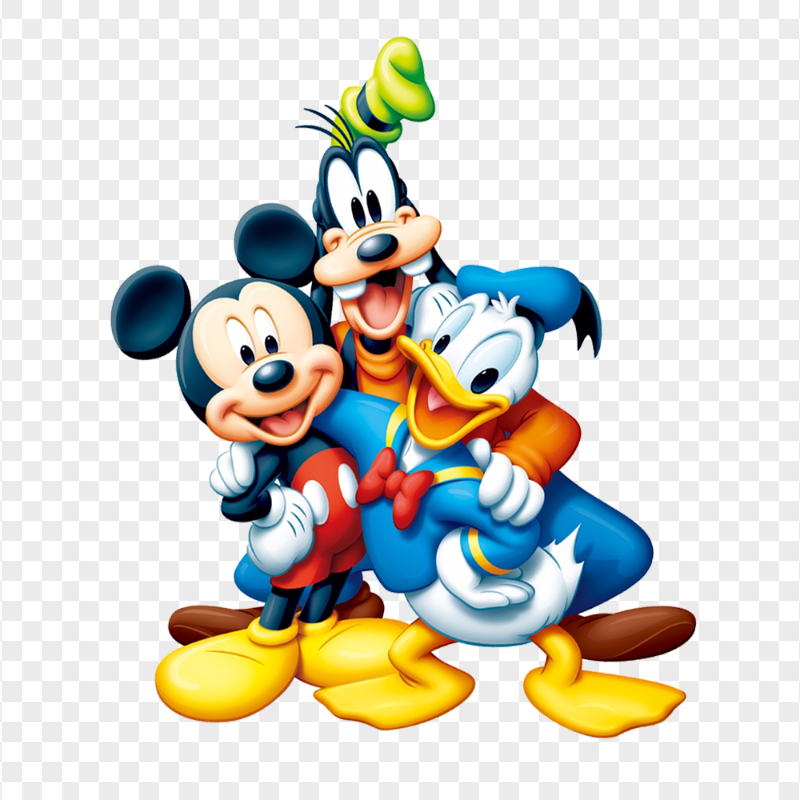 Mickey Disney Characters Transparent PNG