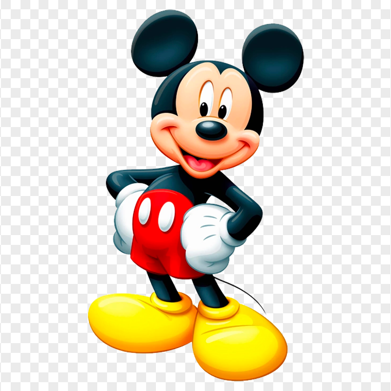 Mickey Mouse Cartoon Character PNG
