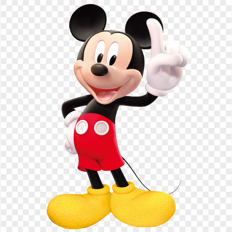 Mickey Mouse Finger Pointing HD PNG