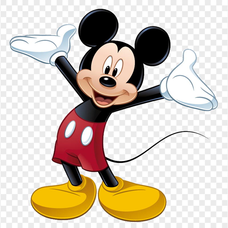 Mickey Mouse Open Arms FREE PNG
