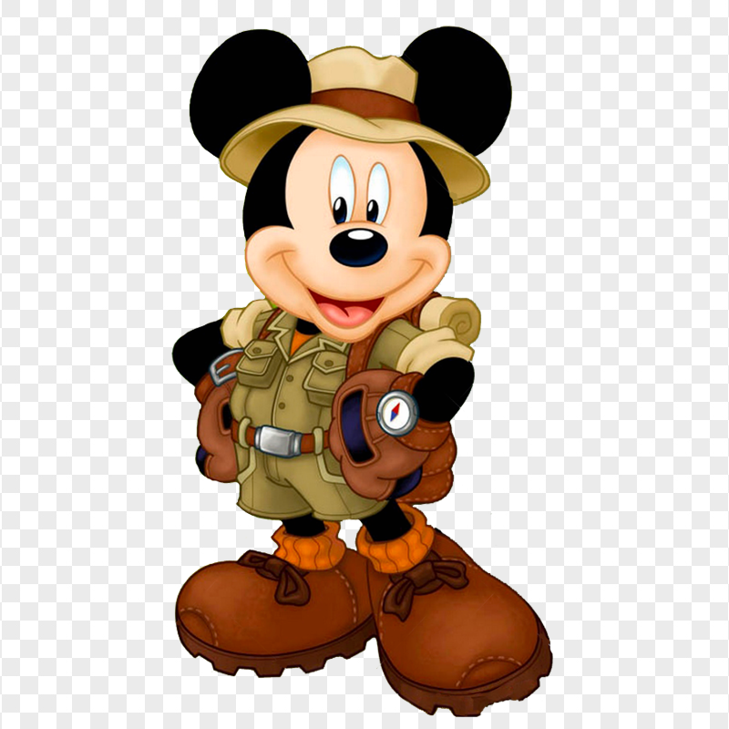 Mickey Mouse Safari FREE PNG