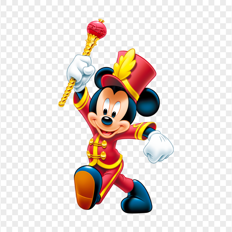 Mickey Mouse Wearing Maestro Suit Image PNG