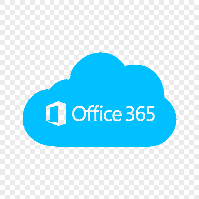 Microsoft Office 365 Cloud Blue Icon