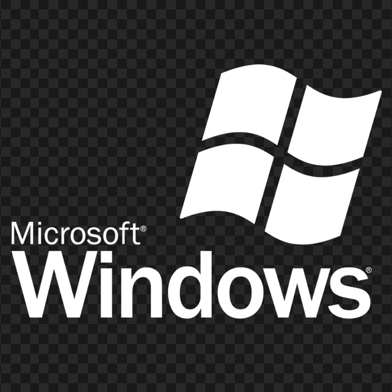 Microsoft Windows White Logo PNG