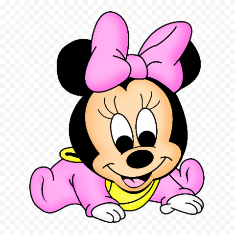Minnie Mouse Baby Cartoon Character Png Img Citypng